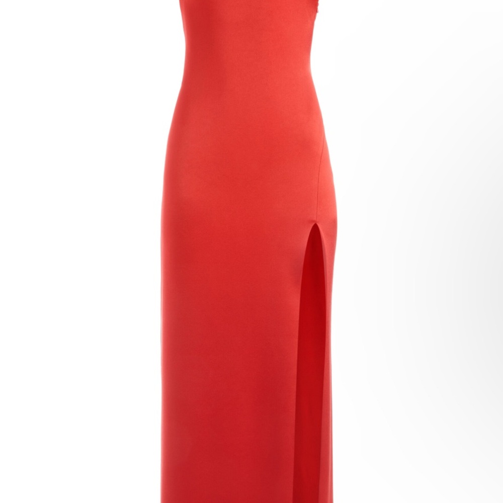 Alice + Olivia Elegant Red Evening Gown
